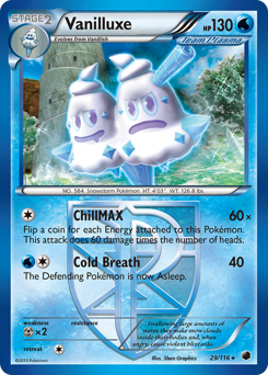 Vanilluxe z edície Plasma Freeze, karta č.29