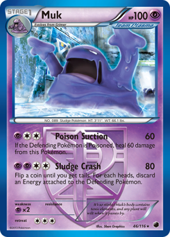 Muk z edície Plasma Freeze, karta č.46