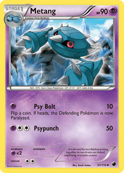 Metang z edície Plasma Freeze, karta č.51