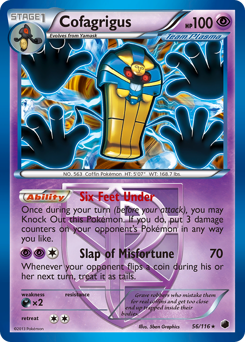 Cofagrigus z edície Plasma Freeze, karta č.56