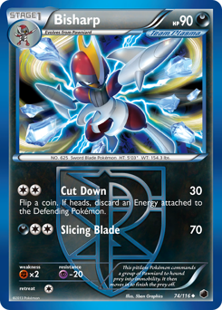 Bisharp z edície Plasma Freeze, karta č.74