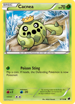 Cacnea z edície Plasma Freeze, karta č.9