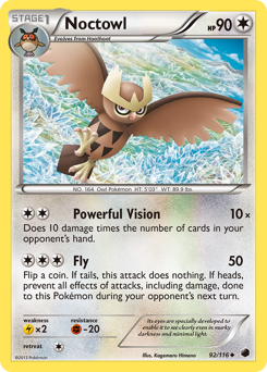 Noctowl z edície Plasma Freeze, karta č.92