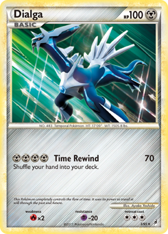 Dialga z edície Call of Legends, karta č.3