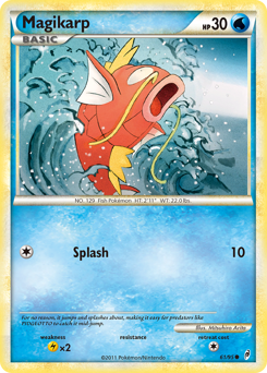 Magikarp z edície Call of Legends, karta č.61