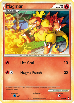 Magmar z edície Call of Legends, karta č.62