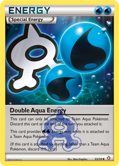 Double Aqua Energy z edície Double Crisis, karta č.33