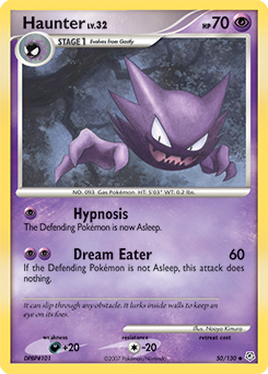 Haunter z edície Diamond & Pearl, karta č.50