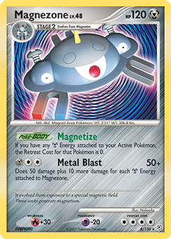 Magnezone z edície Diamond & Pearl, karta č.8
