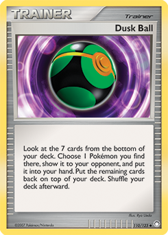 Dusk Ball z edície Mysterious Treasures, karta č.110