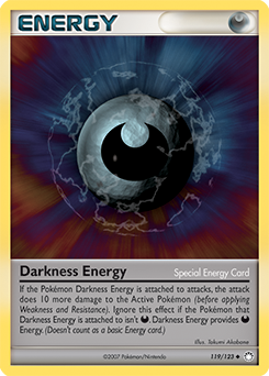 Darkness Energy z edície Mysterious Treasures, karta č.119