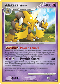 Alakazam z edície Mysterious Treasures, karta č.2