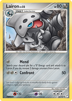 Lairon z edície Mysterious Treasures, karta č.53
