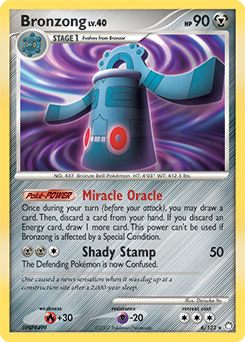 Bronzong z edície Mysterious Treasures, karta č.6