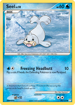 Seel z edície Mysterious Treasures, karta č.97