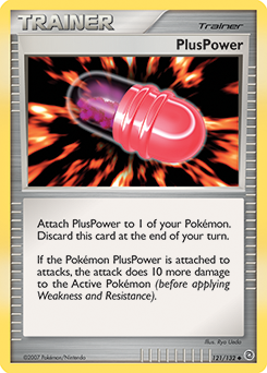 PlusPower z edície Secret Wonders, karta č.121