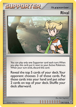 Rival z edície Secret Wonders, karta č.124