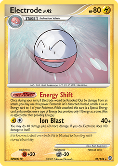 Electrode z edície Secret Wonders, karta č.26