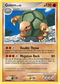 Golem z edície Secret Wonders, karta č.29