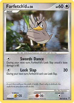 Farfetch'd z edície Secret Wonders, karta č.49