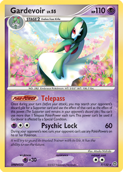 Gardevoir z edície Secret Wonders, karta č.7