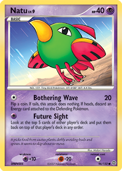 Natu z edície Secret Wonders, karta č.96