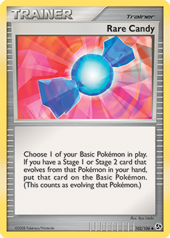 Rare Candy z edície Great Encounters, karta č.102