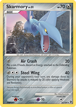 Skarmory z edície Great Encounters, karta č.53