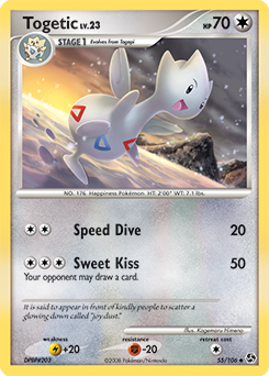 Togetic z edície Great Encounters, karta č.55