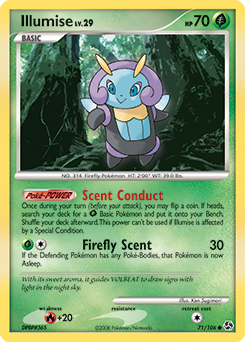 Illumise z edície Great Encounters, karta č.71