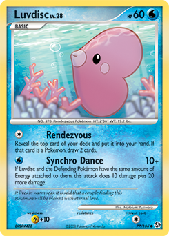 Luvdisc z edície Great Encounters, karta č.77