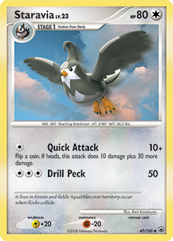 Staravia z edície Majestic Dawn, karta č.47