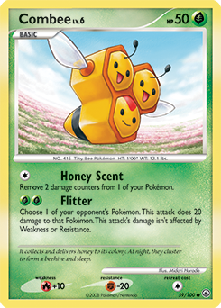 Combee z edície Majestic Dawn, karta č.59