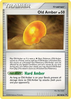 Old Amber z edície Majestic Dawn, karta č.84