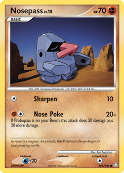 Nosepass z edície Legends Awakened, karta č.109