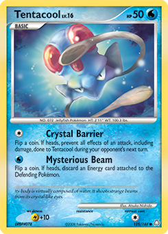 Tentacool z edície Legends Awakened, karta č.125