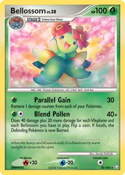 Bellossom z edície Legends Awakened, karta č.20