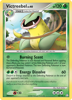 Victreebel z edície Legends Awakened, karta č.44