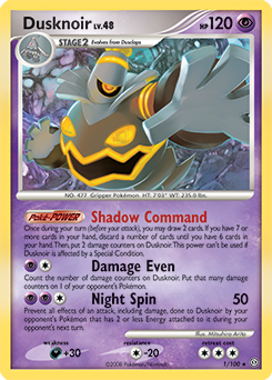 Dusknoir z edície Stormfront, karta č.1