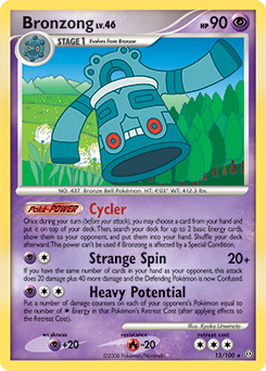 Bronzong z edície Stormfront, karta č.13