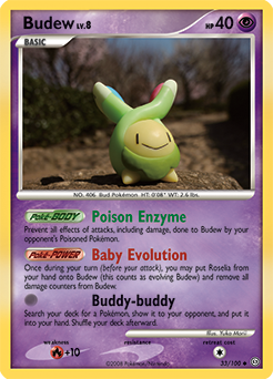 Budew z edície Stormfront, karta č.33