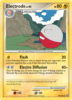 Electrode z edície Stormfront, karta č.37