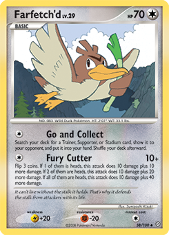 Farfetch'd z edície Stormfront, karta č.38