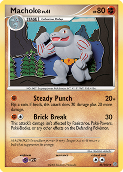 Machoke z edície Stormfront, karta č.41