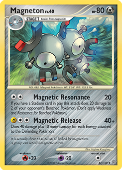 Magneton z edície Stormfront, karta č.42