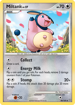 Miltank z edície Stormfront, karta č.44