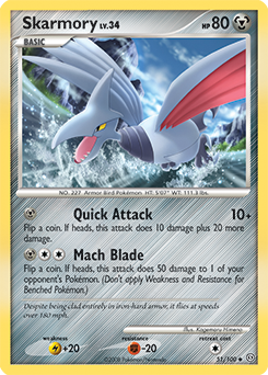Skarmory z edície Stormfront, karta č.51