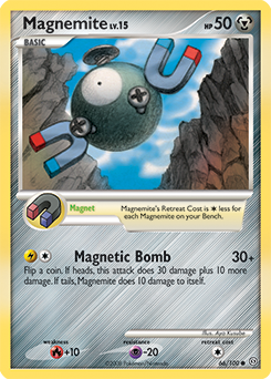 Magnemite z edície Stormfront, karta č.66