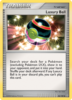Luxury Ball z edície Stormfront, karta č.86