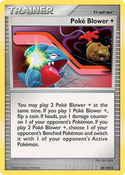 Poké Blower + z edície Stormfront, karta č.88